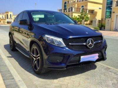 Mercedes-Benz AMG GLE 43 Coupe, 2017 model with autopilot in perfect condition