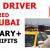 TAXI DRIVER REQUIRED IN DUBAI