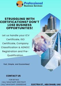 STRUGGLING WITH CERTIFICATIONS? DON'T LOSE BUSINESS OPPORTUNITIES!
