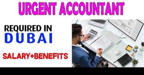 Urgent Accountant Required in Dubai