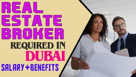 Real Estate Broker Required in Dubai