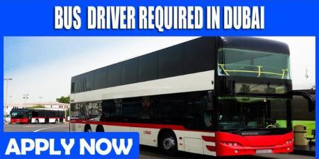 BUS DRIVER REQUIRED IN DUBAI