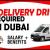 DELIVERY DRIVER DRIVER REQUIRED IN DUBAI