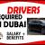 DRIVERS REQUIRED IN DUBAI