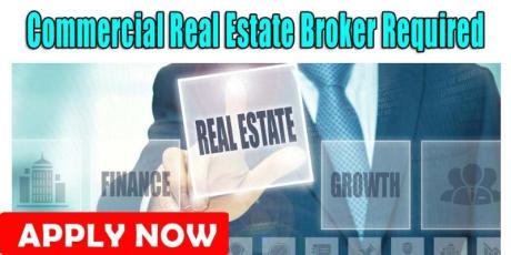 Commercial Real Estate Broker Required