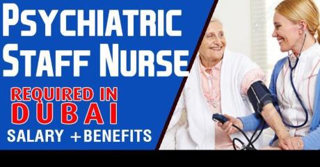 Psychiatric Staff Nurse Required in Dubai