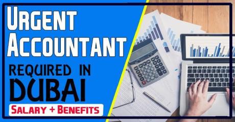 Urgent Accountant Required in Dubai