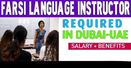 Farsi Language Instructor Required in Dubai