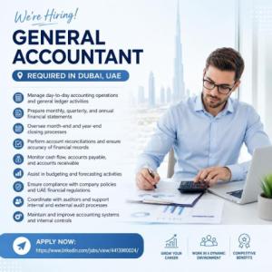 General Accountant Required in Dubai
