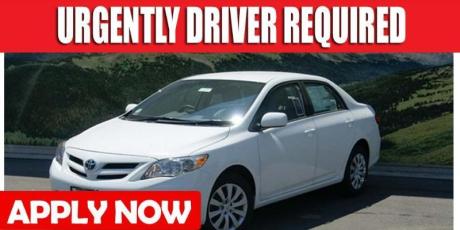URGENTLY DRIVER REQUIRED