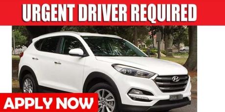 URGENT DRIVER REQUIRED