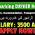Valet parking driver with Valid UAE License