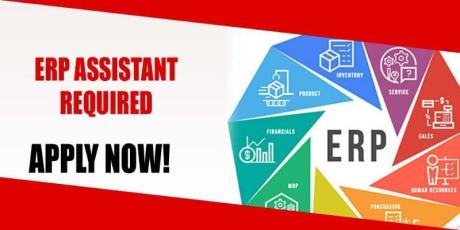 ERP ASSISTANT REQUIRED