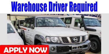 Warehouse Driver Required