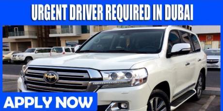 URGENT DRIVER REQUIRED IN DUBAI