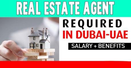 Real Estate Agent Required in Dubai
