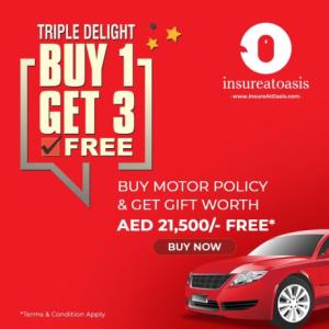 Get a Gift worth AED 21,500 Free | InsureAtOasis