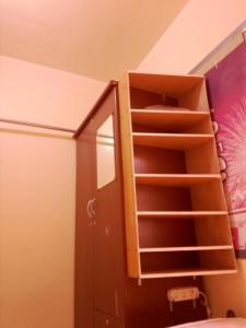 Fully closed partition room with window for Indian couple