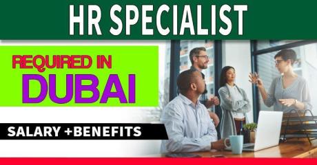 Human Resources Specialist Required in Dubai