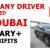 COMPANY DRIVER REQUIRED IN DUBAI