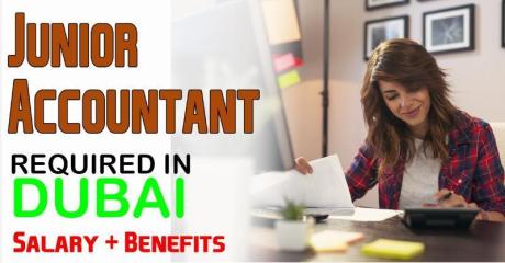 Junior Accountant Required in Dubai