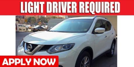 LIGHT DRIVER REQUIRED