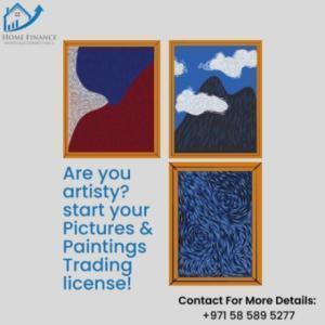 Painting & Pictures Trading Business License Service
