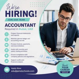 Accountant Required in Dubai