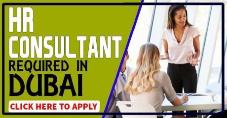 HR CONSULTANT REQUIRED IN DUBAI