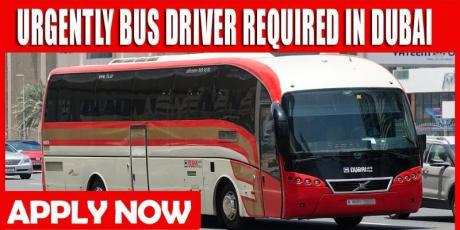 URGENTLY BUS DRIVER REQUIRED IN DUBAI