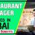 Restaurant Manager Required in Dubai