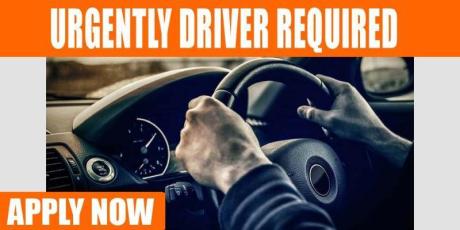 URGENTLY DRIVER REQUIRED