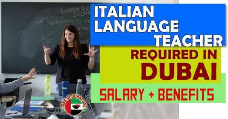 Italian Language Teacher Required in Dubai