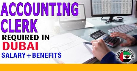 Accounting Clerk Required in Dubai