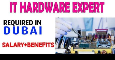 IT HARDWARE EXPERT Required in Dubai