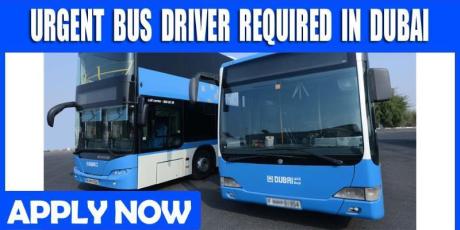 URGENT BUS DRIVER REQUIRED IN DUBAI