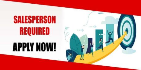 SALESPERSON REQUIRED IN DUBAI
