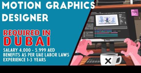 Motion Graphics Designer Required in Dubai