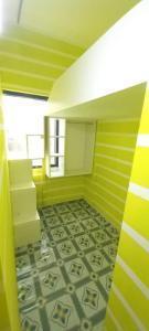 Loaft type partition and bed space