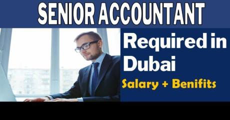Senior Accountant Required in Dubai