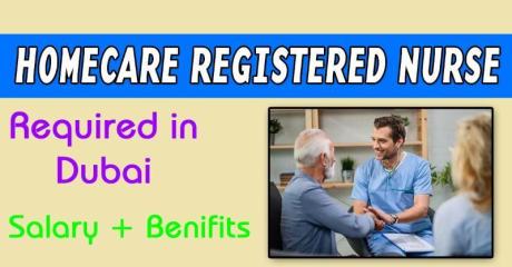 Homecare Registered Nurse Required in Dubai