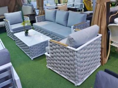 Sofa set aluminium handmade