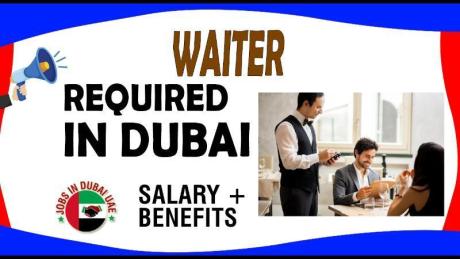 Waiter Required in Dubai