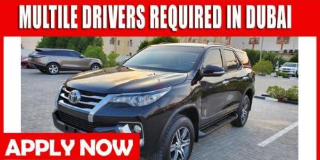 MULTIPLE DRIVERS REQUIRED IN DUBAI