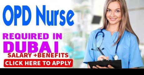 OPD Nurse Required in Dubai