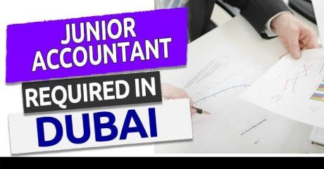 Junior Accountant Required in Dubai