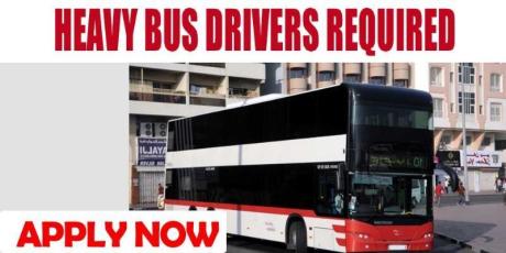 HEAVY BUS DRIVERS REQUIRED