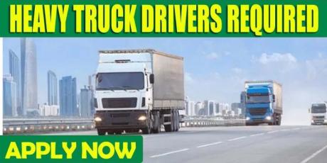 HEAVY TRUCK DRIVERS REQUIRED