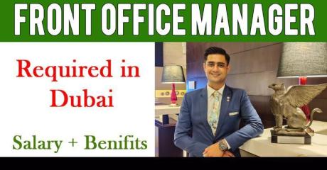 Front Office Manager Required in Dubai