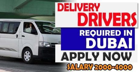 DELIVERY DRIVERS REQUIRED IN DUBAI